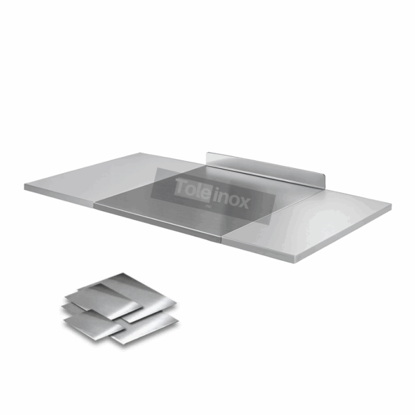 Plan de Travail en Acier Inoxydable Sur Mesure - Cuisine